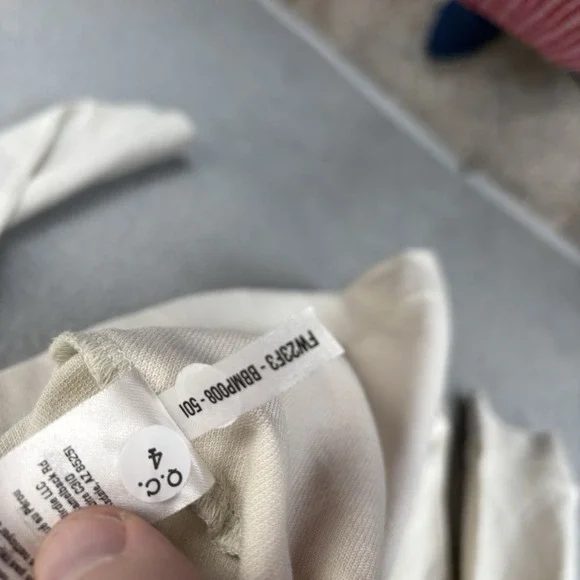 Bad Birdie Reflecting Pond Long Sleeve Polo Shirt Mens XL Beige Golf - Picture 5 of 8